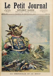 De kikker en de os, illustratie uit 